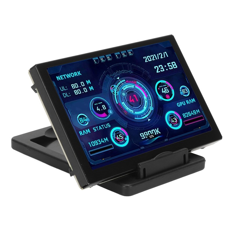 5in IPS USB Mini Screen Computer Temp Monitor PC Sensor