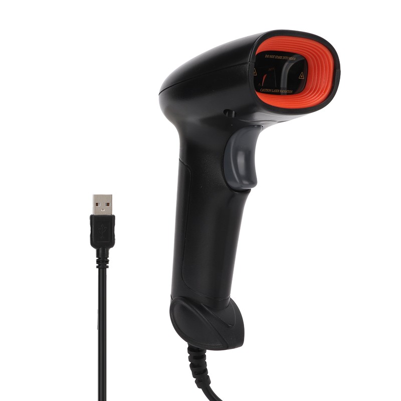 1D Handheld Barcode Scanner Image Bar Code Reader USB Wired