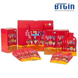 UNCLEHOON BTIJIN Friends Pouch 30gx30/Children’s Red Ginseng