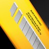 MotoProducts 50x Bulk Small Yellow Utility Knife Box Cutters Snap