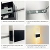 12V RV Modern Acrylic LED Wall Sconce with Switch, Decorative