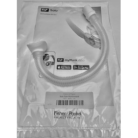 One Compatible Solo Nasal Short Spare Tube Replacement for F&p Option. Tube only