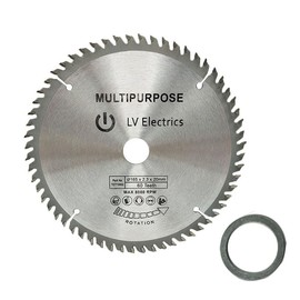 ASZLBYM 60 Teeth Carbide Circular Saw Blade 165 x 2.3 x 20 mm Saw Blade for Woodworking Circular Saw Blades are Suitable for Cutting Wood and Plastic