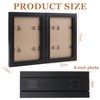 DXiongW Picture Frame for 4 Pictures 10 x 15 cm