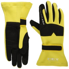 FET FT3DGL8 Sports Racing Glove 3D Gloves Yellow/Black M