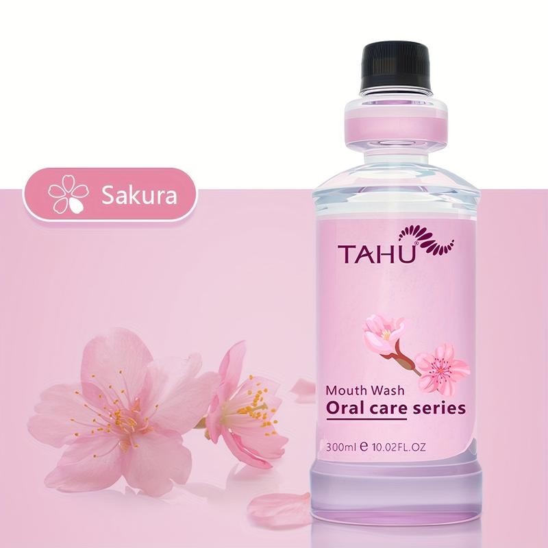 TAHU Oral care mouthwash with collagen peptides (10oz) - Flavour:
