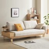 M.J COMFY-LIFE 4Pcs Furniture Legs 60x75mm Wooden Legs for Table