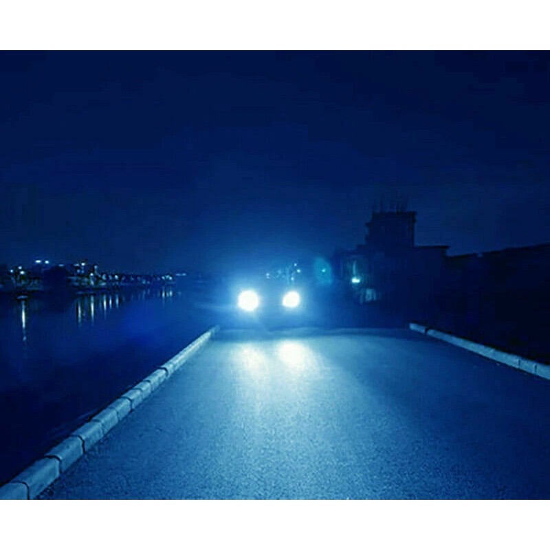 SHENKENUO 4Pcs 8000K LED Headlight High Low Beam+Fog Light Bulbs