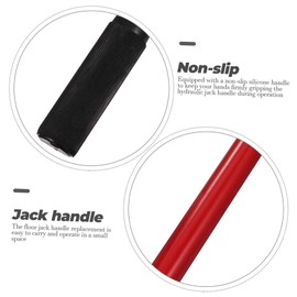 CALLARON Trolley Jack Handle Hydraulic Handle of the Trolley Jack Floor Jack Supply Trolley Jack Accessories Car Lifting Platform Trolley Jack for Trailer Handles Lift Rubber Falling on the Floor