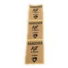 Hangover Pack of 50 Sticky Labels Kraft Paper 9 x