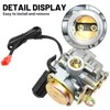 JUUDDENPARTS 50cc 4T 4-Stroke Carburetor, Replacement for Chinese 50cc 4