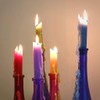 Candlestock Hippie Drippy Drip Candles - Pack of 6 Dripping