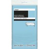 Light Blue Plastic Tablecloth, 108" x 54"