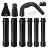 Buzzlett Universal Gutter Cleaning Kit for Leaf Blowers, 9.3 Feet