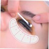 Ipetboom Eyelash Isolation Pads 70 Sheets Dual Scale Lash Mapping