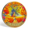 4 Year Sobriety Coin Gifts | Maple Leaf Windmill AA