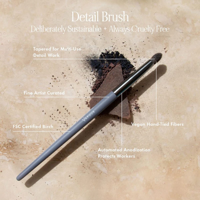Vapour Beauty - Vegan Pro-Performance Detail Makeup Brush | Non-Toxic,