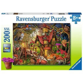 Ravensburger Zilver Children's Puzzle - 12951 The Forest House - Puzzle for Children from 8 Years with 200 Pieces in XXL Format