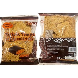 Keripik Tempe (Soy Bean Crips) - 6.8oz (Pack of 3)