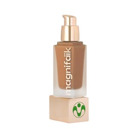 Magnifaik Just Perfect Lightweight Foundation - Liquid Foundation with Sheer to Medium Coverage - Vegan Foundation Makeup - 40 Matte Skin - 1.01 oz