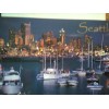 NEW PHOTO POST CARD SEATTLE @ DUSK BEAUTIFUL SEATTLE WASHINGTON