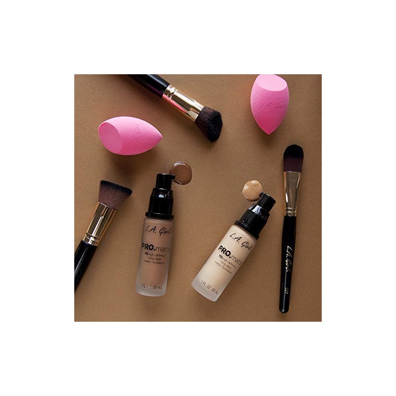 L.A. Girl Pro.matte foundation, cafe, 1 fl. oz.