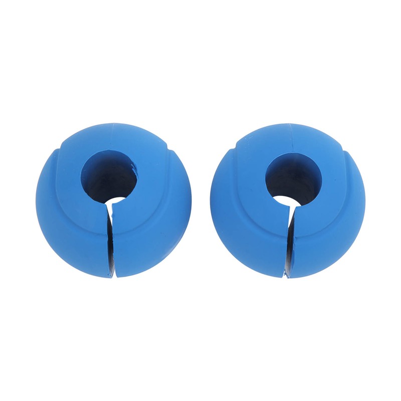 1 Pair of Barbell Dumbbell Curved Bar Grip Round Spherical