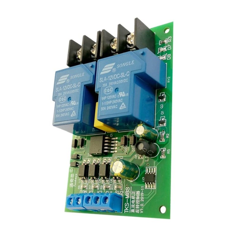 Motor Driver Module, DC 12V-24V Motor Forward Reverse Controller 30A