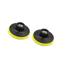 Hihaha 2pcs 3" Car Automotive M14x2.0 Pad Backing Plate Polisher Buffing Durable Material