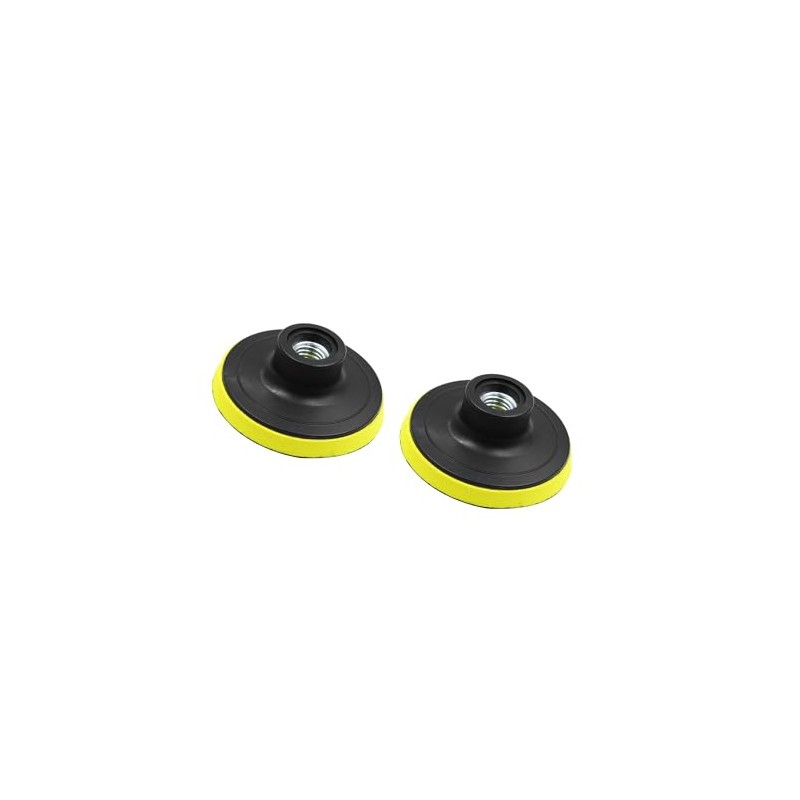 Hihaha 2pcs 3" Car Automotive M14x2.0 Pad Backing Plate Polisher