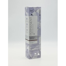 Ion Permanent Creme Hair Color 2N Darkest Brown, Vegan, Cruelty Free, PPD Free, 100% Gray Coverage, Long Lasting, Fade Resistant Color, 2.05 oz