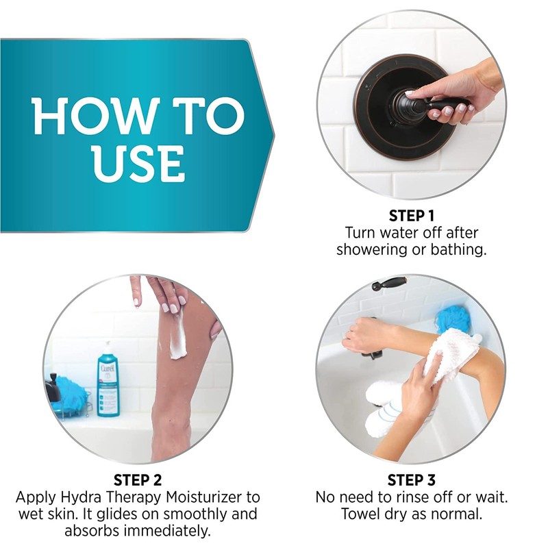 Curel Hydra Therapy 12 Ounce Wet Skin Moisturizer Pump (354ml)