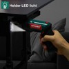 HYCHIKA Electric Screwdriver, 6N.m and 2000mAh 3.6V Cordless Screwdriver with