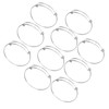 10Pcs Stainless Steel Bangle 1.6mm Adjustable Expandable Coil Bracelet DIY