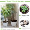 Shellwei 18 Pack 20 Inch Plastic Plant Saucers Extra Large