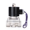 U.S. Solid 3/4" Stainless Steel Electric Solenoid Valve 12VDC N.C.