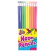THE ART BOXArtbox Neon Rubber Tip HB Pencil (Pack of