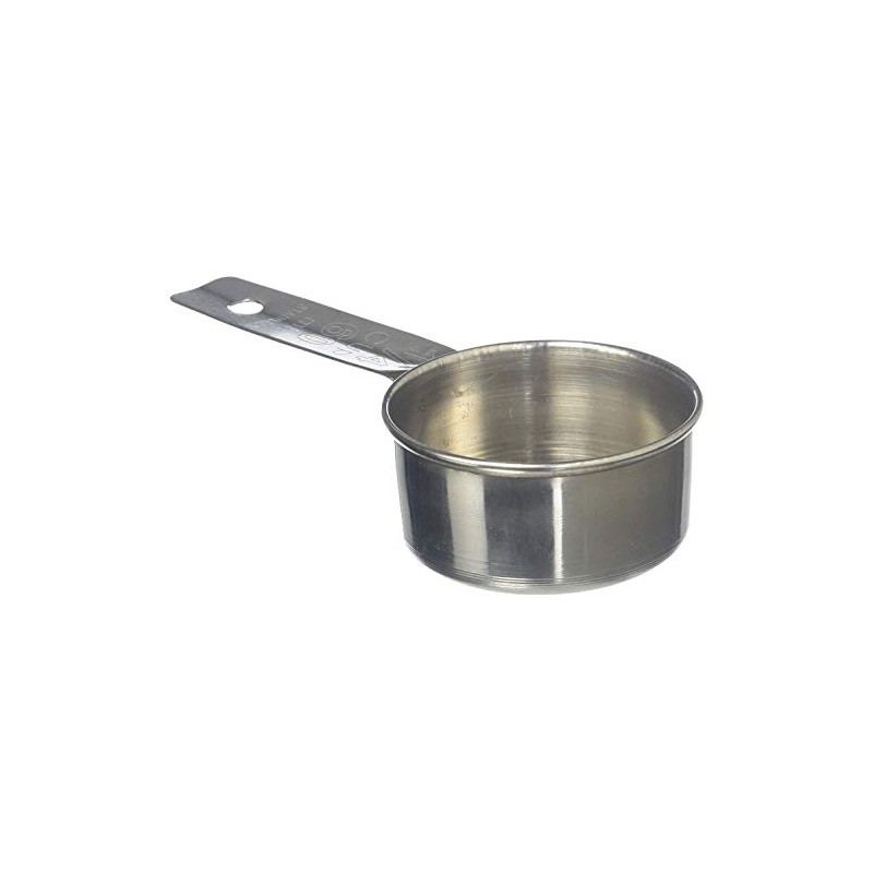 Measuring Cup, 1/4 Cup, Stainless Steel
