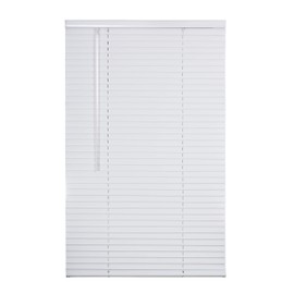 LOTUS & WINDOWARE Cordless 1" Aluminum Mini Blind 31" Wide x 60" Long, White (AMX3160WH)