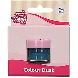 FunCakes Color Dust Navy Blue 1 g - Polvere Alimentare Per Decorazioni Di Torte e Fiori Di Zucchero, 100% Edibile e Certificata Halal