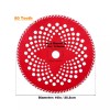 HK 2 Pack 10" x80T Carbide Tip Brush Cutter Blades