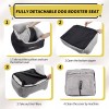 BurgeonNest Dog Car Seat for Small Dogs, Fully Detachable and