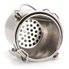 Brush Washing Bucket Stainless Steel Material Easy Carry Painting Supply