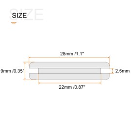 TA-VIGOR 10Pcs Round Rubber Grommets, 22mm Double-Sided Rubber Hole Plug Electrical Wire Gaskets, White Rubber Hole Synthetic Rubber Plug for Wire, Cable and Plugs Protection