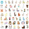 50 Pieces Funny Llama Stickers Waterproof Decals Vinyl Cute Animal