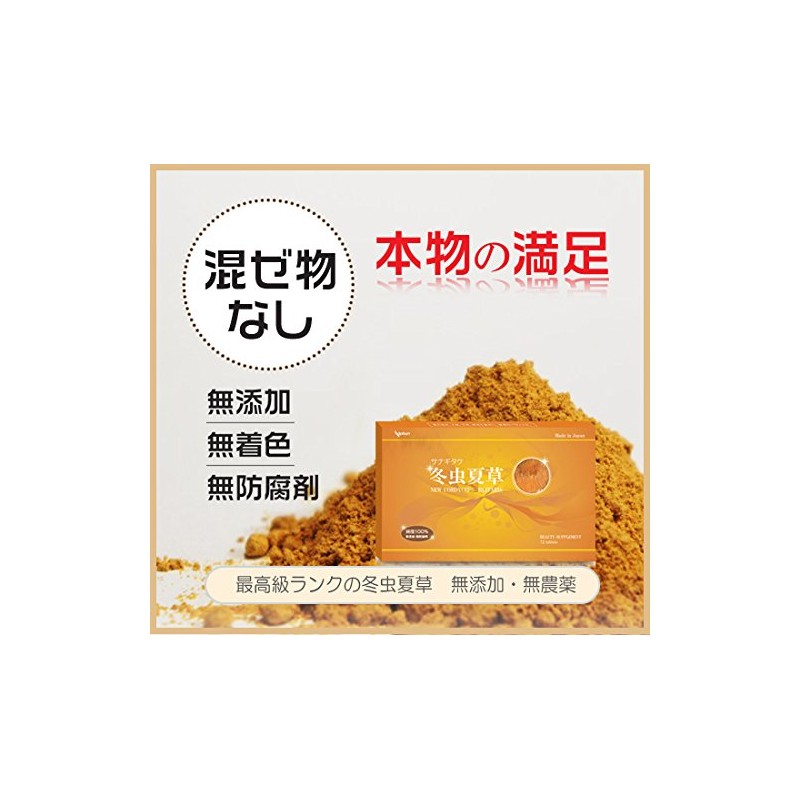 冬虫夏草 3箱 純度100% 国際健康博覧会金賞受賞