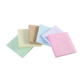 OHPHCALL 6pcs Mini Notepad Portable Ruled Notepad Small Pocket Note Pads for School Office Supplies Convenient DIY Checklist Random Colors Random Color