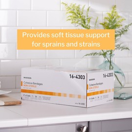 McKesson Elastic Self-Adherent Cohesive Bandage Multi-Color NonSterile 3" x 5 yd 24 Ct