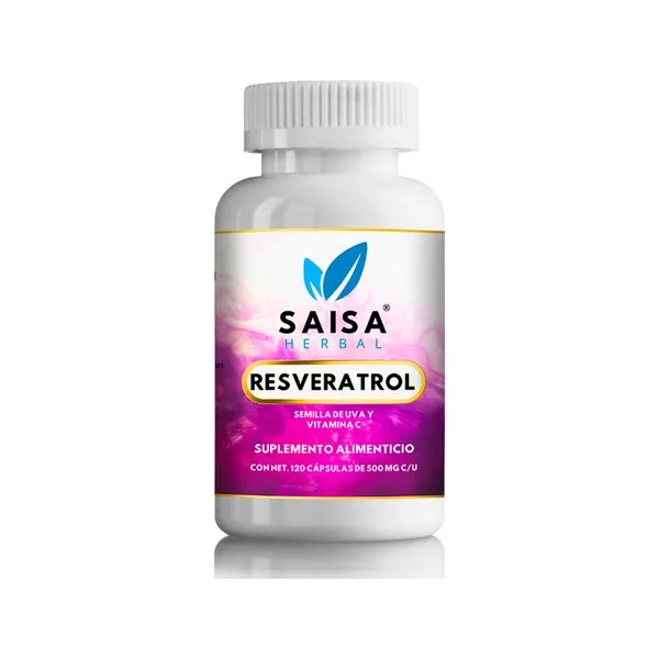 Resveratrol Con Semilla De Uva Y Vitamina C con 120