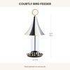 MACKENZIE-CHILDS Bird Feeder, Decorative Metal Bird Feeder for Outdoors, Courtly